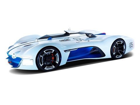 雷诺Alpine Vision Gran Turismo 车型外观图