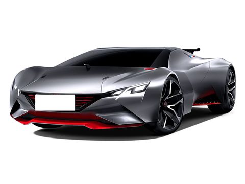 标致Vision Gran Turismo 车型外观图