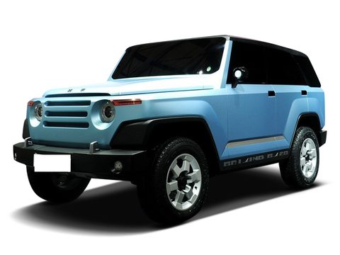 北京concept500 车型外观图