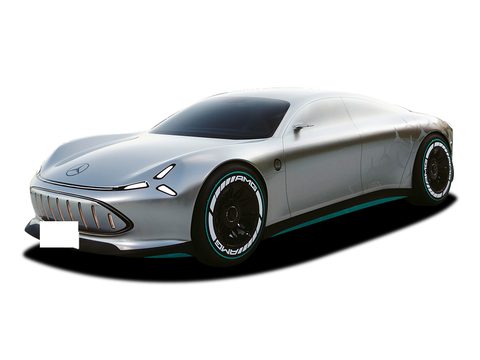 奔驰Vision AMG 车型外观图