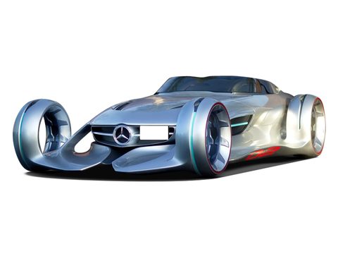 奔驰Silver Arrow 车型外观图