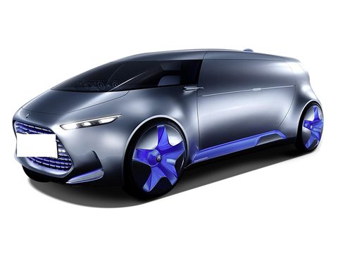 奔驰Vision Tokyo 车型外观图
