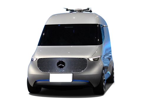 奔驰Vision Van 车型外观图