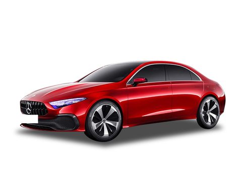 奔驰Concept A Sedan 车型外观图