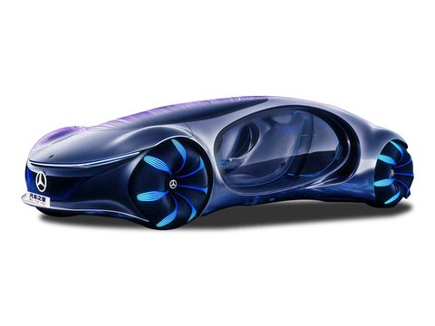 奔驰VISION AVTR 车型外观图