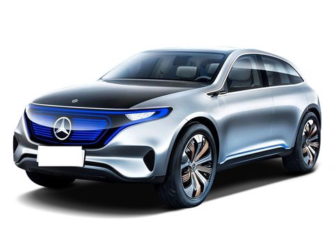 奔驰Generation EQ 车型外观图