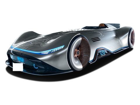 奔驰EQ Silver Arrow 车型外观图