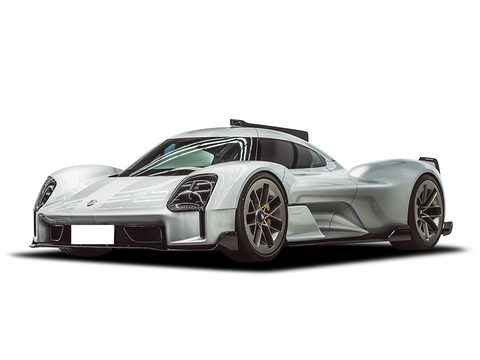保时捷919 Hybrid 车型外观图