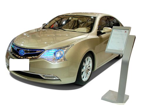 东风概念车 车型外观图