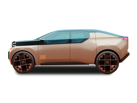 菲亚特Fastback Concept 车型外观图