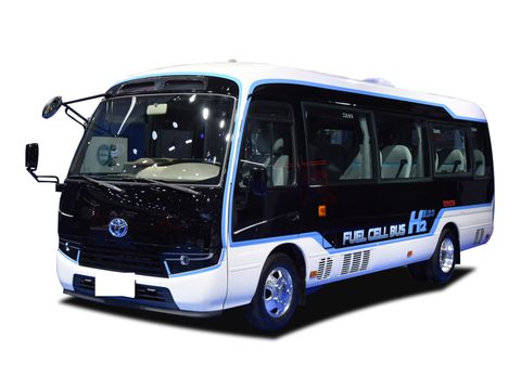 丰田柯斯达氢擎 车型外观图