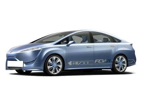 丰田FCV-R 车型外观图