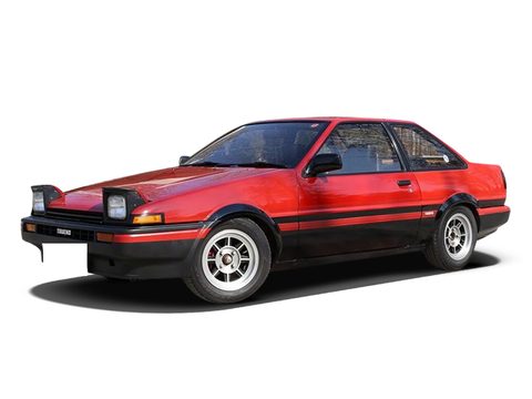 丰田Sprinter Trueno 车型外观图