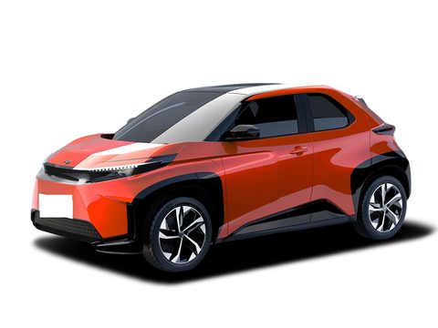 丰田bZ Small Crossover 车型外观图