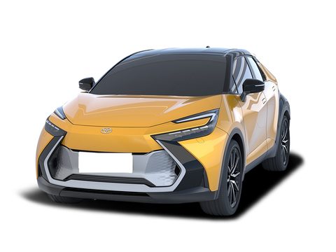 丰田Small SU EV 车型外观图