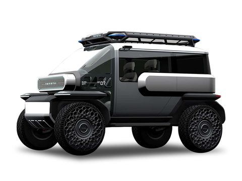 丰田Baby Lunar Cruiser 车型外观图