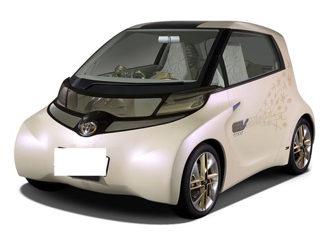 丰田FT-EV 车型外观图