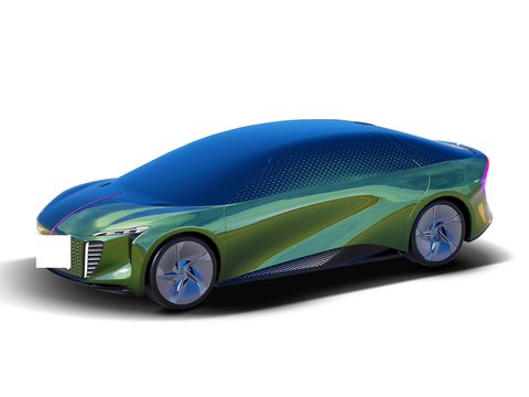 红旗EV-Concept 车型外观图