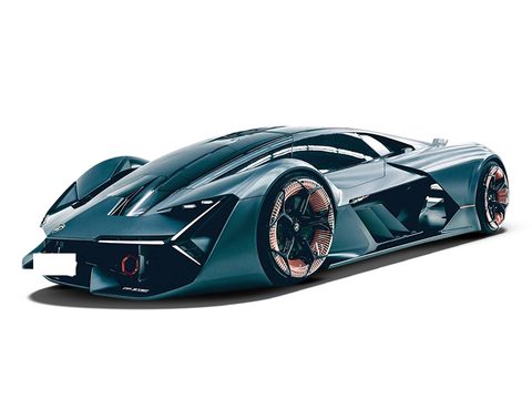 兰博基尼Terzo Millennio 车型外观图