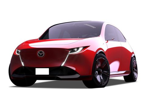马自达 Vision X-Compact 车型外观图