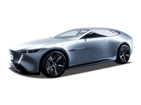 马自达 Vision X-Coupe 车型外观图