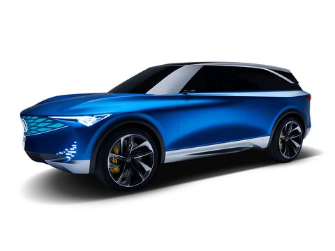 讴歌PRECISION EV 车型外观图