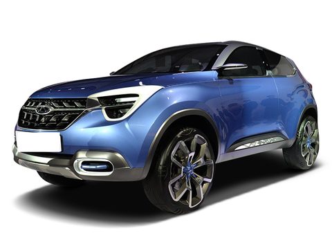 奇瑞concept β 车型外观图
