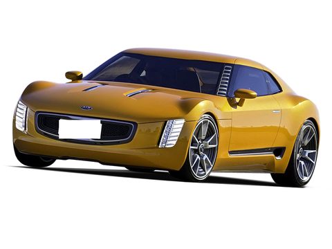 起亚GT4 Stinger 车型外观图