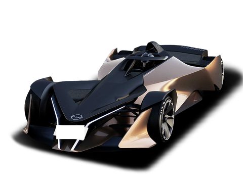 日产Ariya Single Seater 车型外观图
