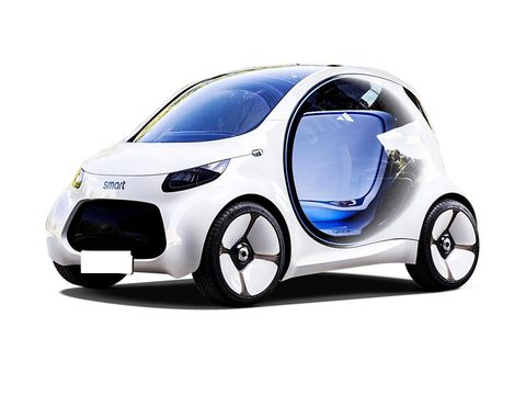 smart Vision EQ fortwo 车型外观图