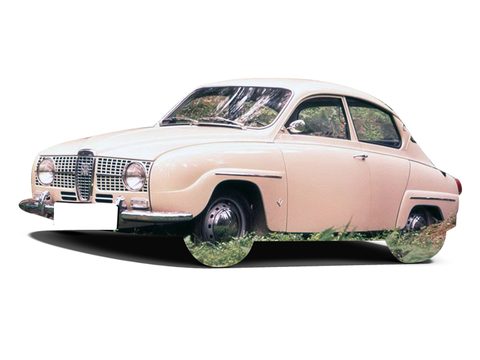 萨博Saab 96 车型外观图