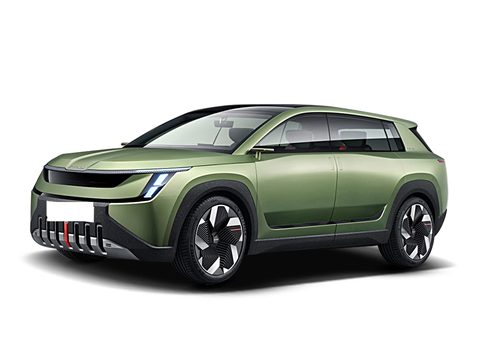 斯柯达VISION 7S 车型外观图