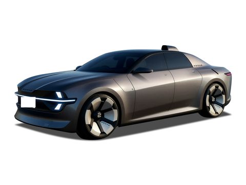 斯柯达100 Concept 车型外观图
