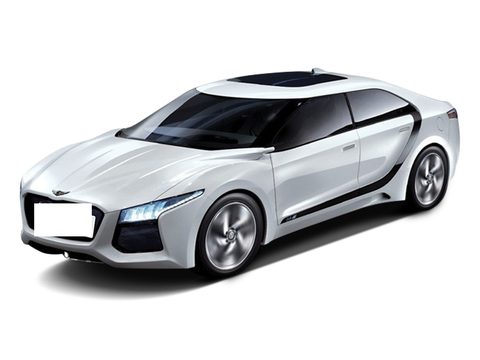 现代Blue2 车型外观图